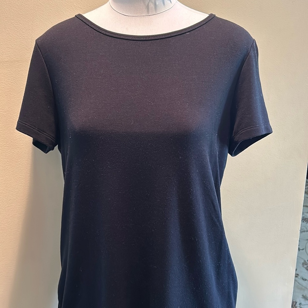 Size M,Saint John’s Bay, tee shirt dress, Super soft material, great condition.